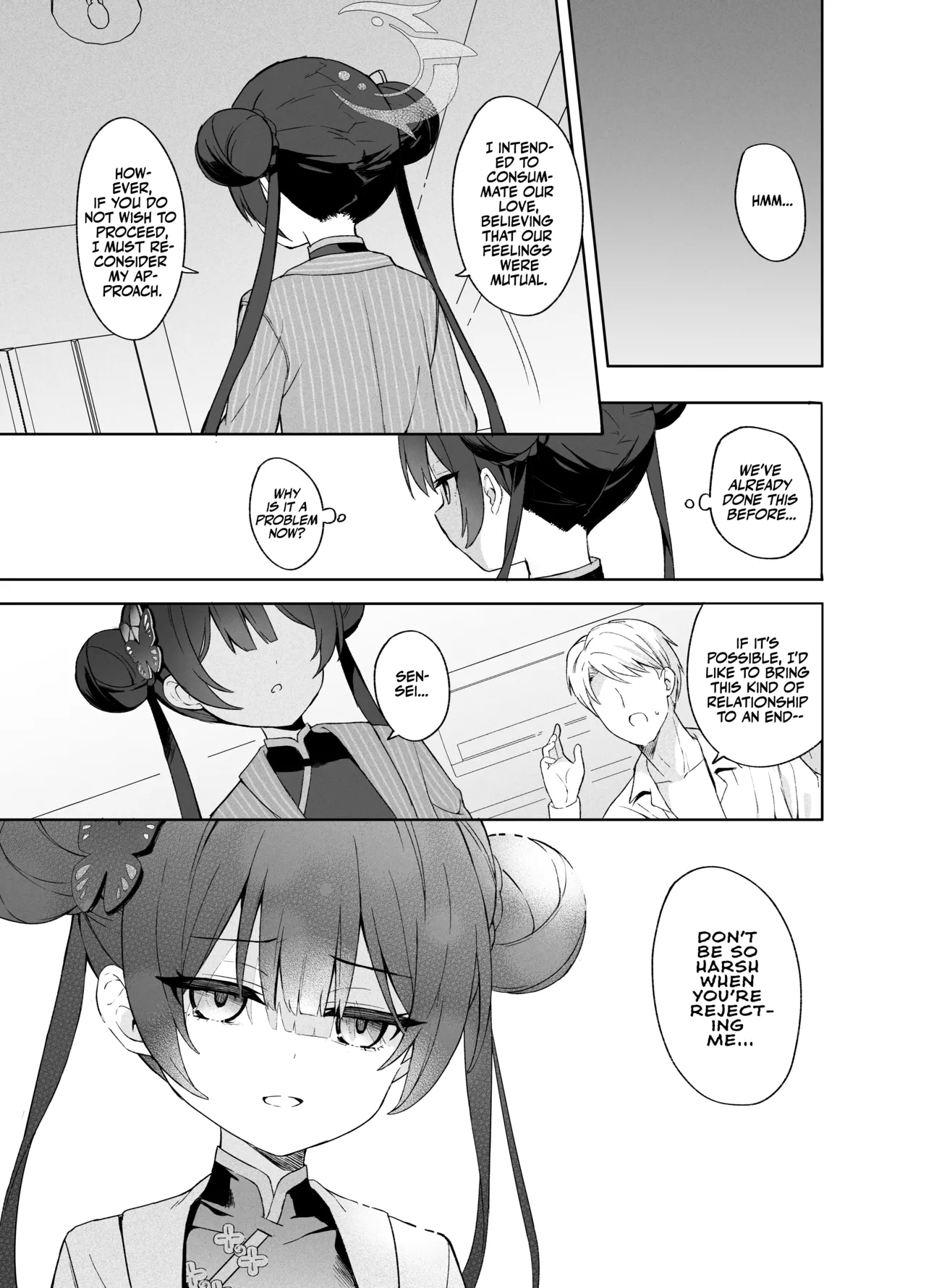 Hentai Manga Comic-Melting the distant worries of the caged bird-Read-18